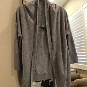 Eileen Fisher Gray sweater/cardigan